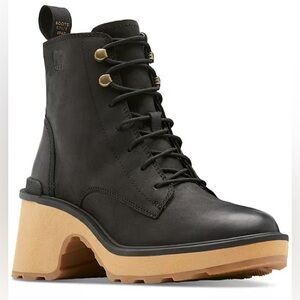 Sorel Women's Hi-Line Lace-Up Lug Combat Boots